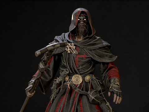 OldMage Modelo 3D