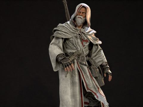 OldMage Modelo 3D