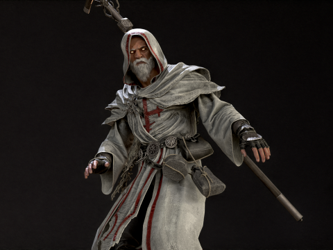 OldMage Modelo 3D