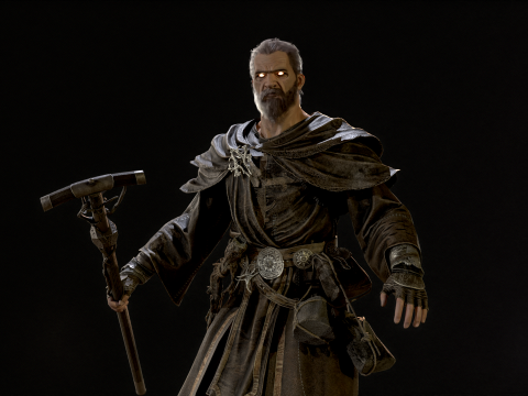 OldMage Modelo 3D
