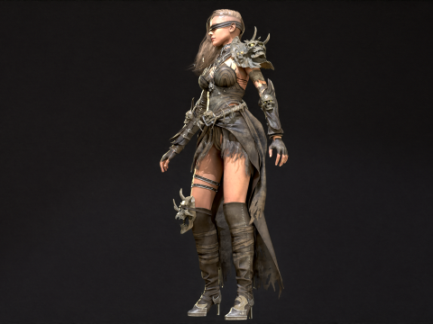 Witch Starter Pack Model 3D