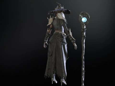 Pacote inicial de bruxa Modelo 3D