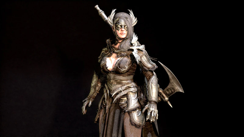 Valkyrie 3D Model .c4d .max .obj .3ds .fbx .stl .blend 