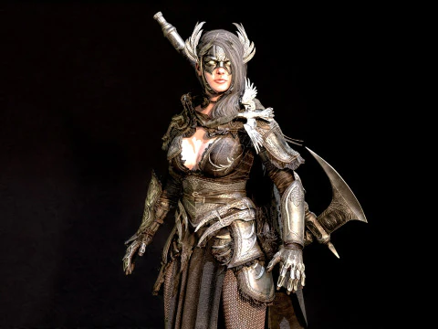 瓦尔基里 3D 模型