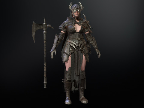 The Valkyrie 3D Model
