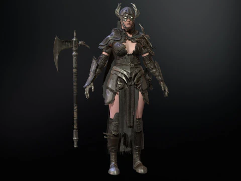 Valkyrie 3D Model