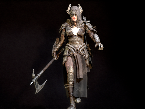 The Valkyrie 3D Model