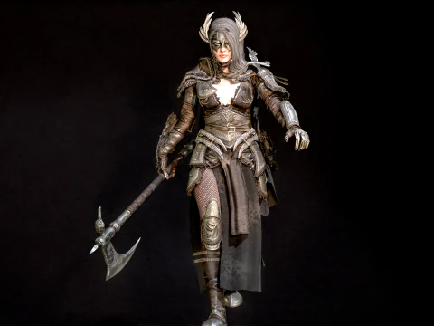 Valkyrie 3D Model
