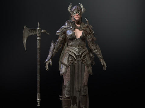 The Valkyrie 3D Model