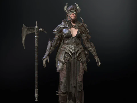 Valkyrie 3D Model