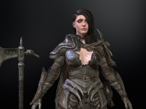 The Valkyrie 3D Model