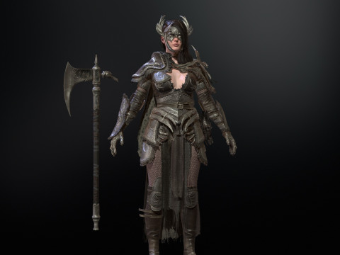 The Valkyrie 3D Model