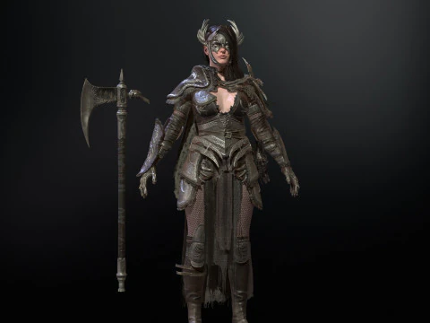 Valkyrie 3D Model