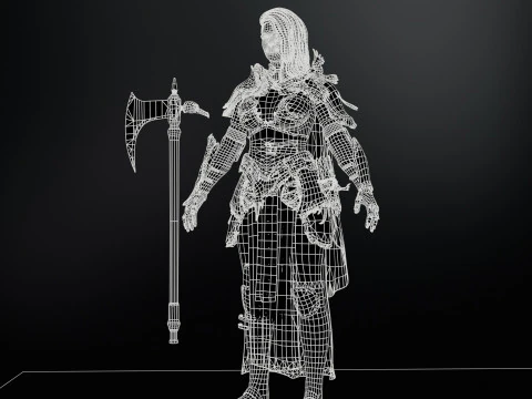 Valkyrie 3D Model