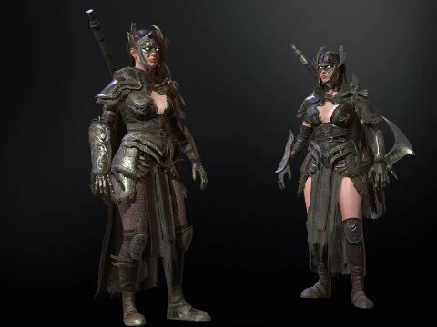 Valkyrie 3D Model