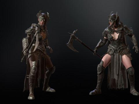 The Valkyrie 3D Model