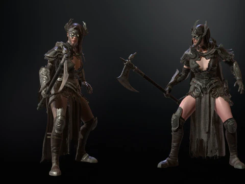 Valkyrie 3D Model