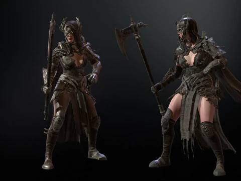 Valkyrie 3D Model