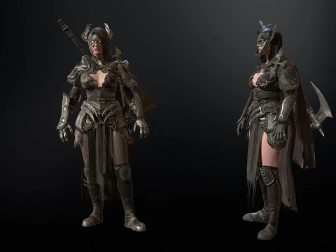 Valkyrie 3D Model