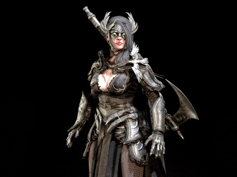 The Valkyrie 3D Model