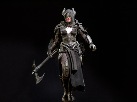 The Valkyrie 3D Model