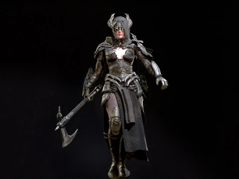 Valkyrie 3D Model