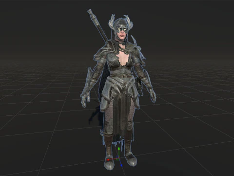 Valkyrie 3D Model