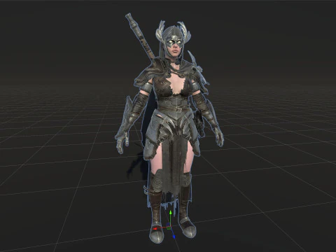 Valkyrie 3D Model