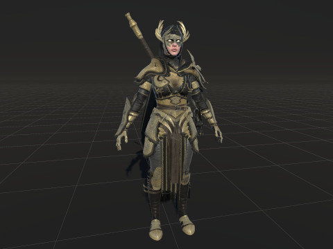 The Valkyrie 3D Model