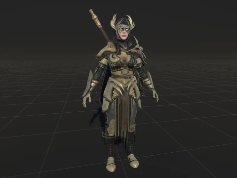Valkyrie 3D Model