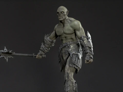 Orc Knight 3D Model