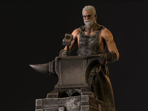BlackSmith 3D Modell