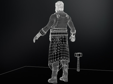 BlackSmith 3D Model