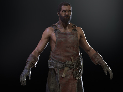BlackSmith 3D Model