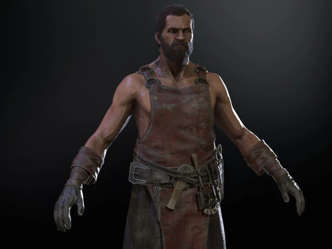 대장장이 3D 모델