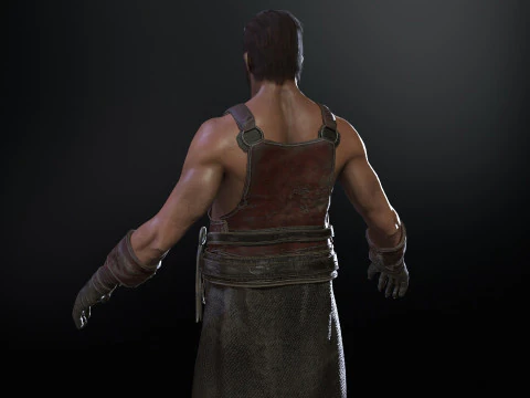 대장장이 3D 모델