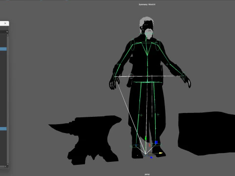 대장장이 3D 모델