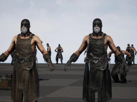 대장장이 3D 모델