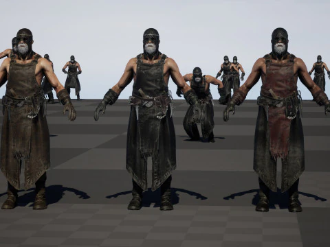 대장장이 3D 모델