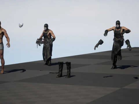 대장장이 3D 모델