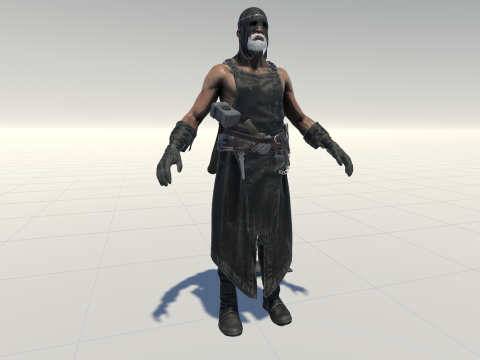 BlackSmith 3D Model
