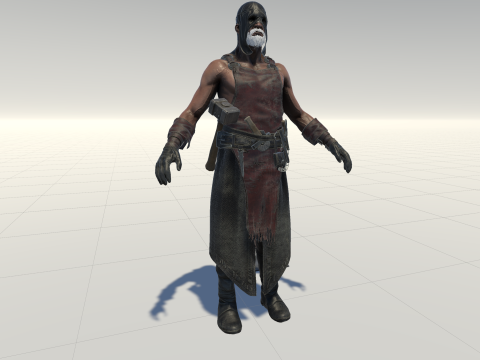 BlackSmith 3D Model