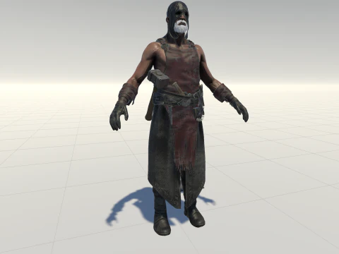 대장장이 3D 모델