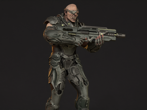 WestlandReaper6 Model 3D