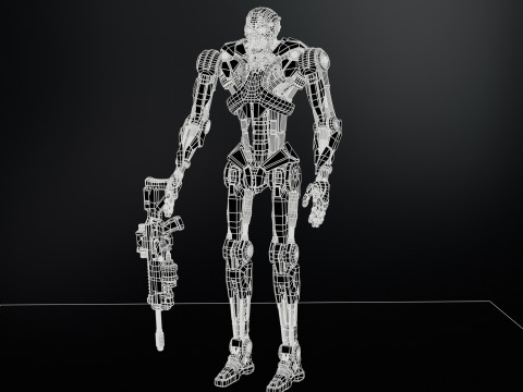 CyberKiller1 3D Model