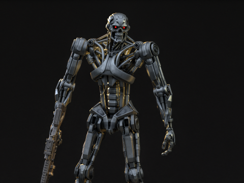CyberKiller1 3D Model