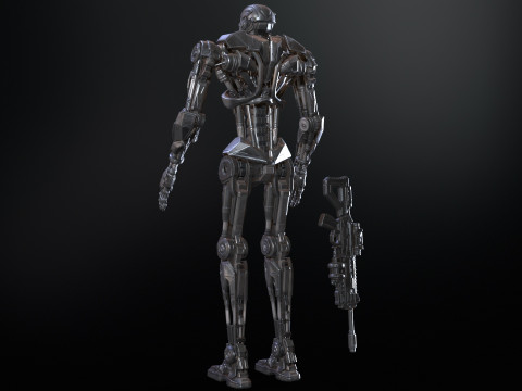 CyberKiller1 3D Model