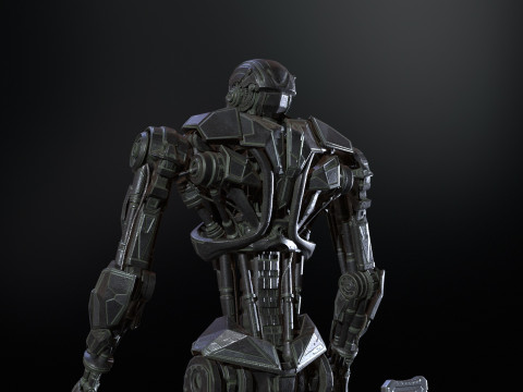 CyberKiller1 3D Model
