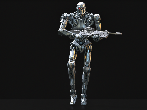 CyberKiller1 3D Model