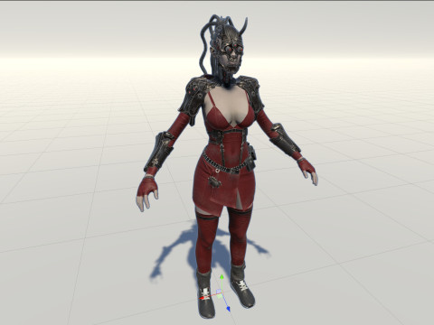 CyberPunkGirl 3D 模型